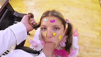 Petite ballet dancer ⋆。‧ ̊ ɞ ̊。⋆ student with tutu ̊ punished by her teacher bondage bdsm️