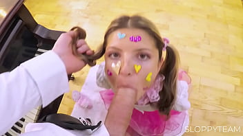 Petite ballet dancer ⋆。‧ ̊ ɞ ̊。⋆ student with tutu ̊ punished by her teacher bondage bdsm️