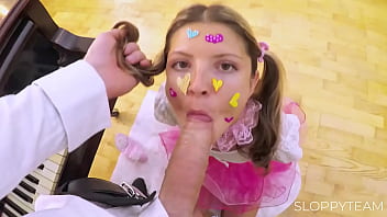 Petite ballet dancer ⋆。‧ ̊ ɞ ̊。⋆ student with tutu ̊ punished by her teacher bondage bdsm️