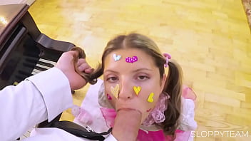 Petite ballet dancer ⋆。‧ ̊ ɞ ̊。⋆ student with tutu ̊ punished by her teacher bondage bdsm️