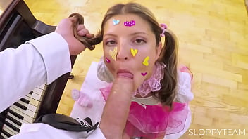 Petite ballet dancer ⋆。‧ ̊ ɞ ̊。⋆ student with tutu ̊ punished by her teacher bondage bdsm️