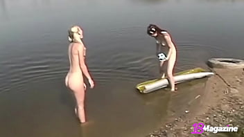 Young Beauties Piper Fawn And Lucie Have Spicy Nude Picnic Rubbing Wiped Cream On Their Feet Skinny Dipping In A Lake And Smoking Outside Full Collections Full Videos & 2000 Models 18magcom thumbnail