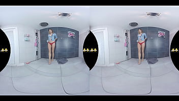 Virtualpee hot babe gets drenched in her tasty pee