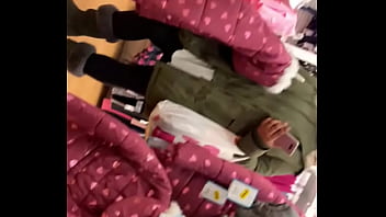 Booty in grey leggings