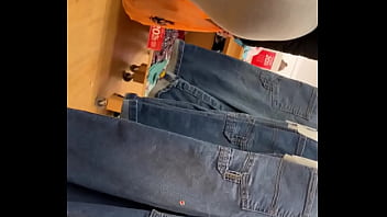 Booty in grey leggings