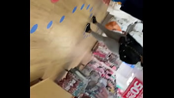 Booty in grey leggings