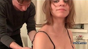 Teen With Nice Butt Gets Her Ass Rammed Really Hard thumbnail