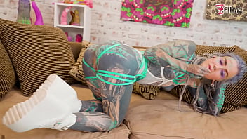 Dreadlocks hippie pornstar gives a big cock sloppy blowjob and anal ride