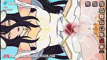 Albedo getting fucked and filled with cum in different positions hentai