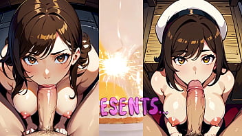 Pixai artwork rendered blowjobs