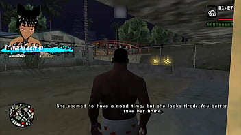 Cj has some hot coffee with denise after a date