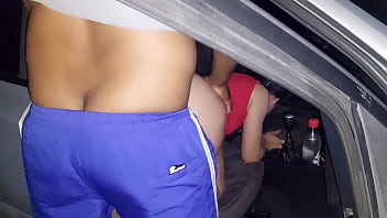 Casada entrou no pau no meio do mato