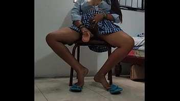 Sexy werita gets her pussy smashed with huge dildo