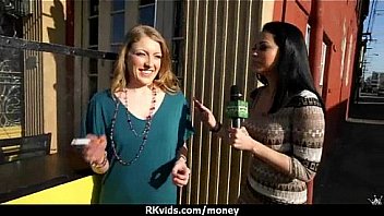 Sexy natural chick trades cash for some rough sex 23