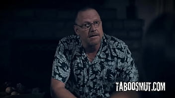 Creepy teacher fucks hot teen student at his house