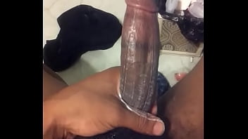 Masturbating