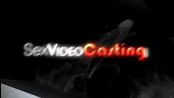 Smiling newcummer doing blowjob