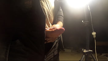 Pocket pussy ends in dribbling flowiing cumming and finished with some solid shots