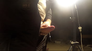 Pocket pussy ends in dribbling flowiing cumming and finished with some solid shots