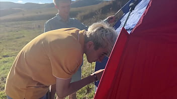 Gay Gangbang Walking In The Mountains We Came Across A Tent In Which A Stepfather Fucks His Stepsons 617 thumbnail
