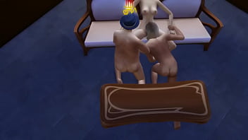 Вдвоём поимели одну шалаву на диванчике