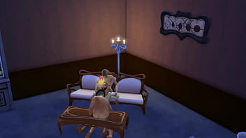 Вдвоём поимели одну шалаву на диванчике