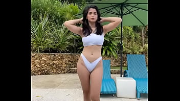 Asian ex wife flexing