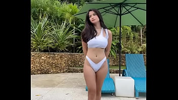 Asian ex wife flexing