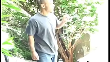 Pole riding in different positions with sensual bimbo