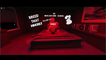 Fucking white bitch into submission