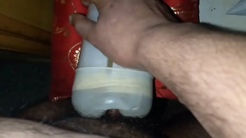 Fucking a flashlight