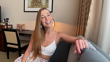 Interview turns into sex with accidental creampie with alexis crystal