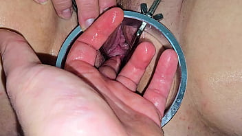 Cervix play and peehole fuck close up