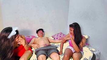 Uttaran20 horny couple plays with pretty teen ffm