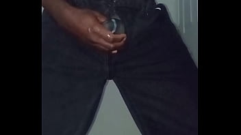 Restricted while cuming together with orgasmic ending