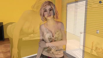 20 year old step sister with big boobs fingers her pussy until she cums in her bed step sister cums while penetrating herself with her black dildo step sisterly lust #21