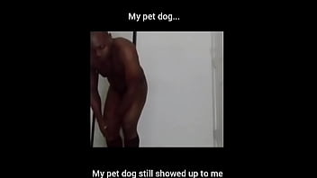 Guess who or what showed up to me while privately exercising naked for free this time music in the background to distract myself from masturbating or watching porn too much 6