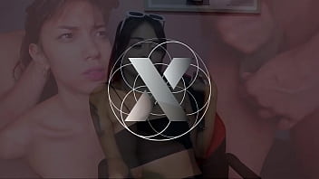 Latina goddess gives her rough throat ruthless to these 2 rough guys