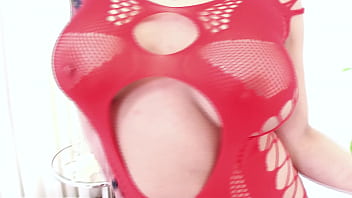 Kimmy lee christmas gift huge cock pov blowjob deepthroat facefuck and cum swallow