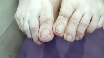 Finger nail fetish and masturbate