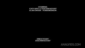 Caty kiss enjoys anal pounding with 3 bbc ks154