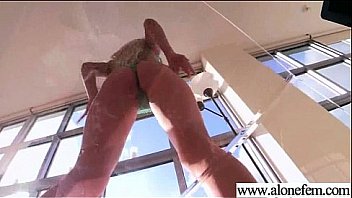 Alone sexy girl sienna day play on cam with crazy stuffs vid 07