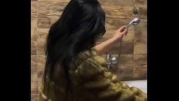 Milfycalla pee play in bathtub while wearing a fur coat and pantyhose 198 and this is a fetish that i like i want to s