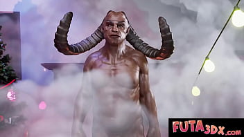 Big tittied babe gets dicked by creature's cock