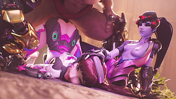 Widow holds down as doomfist dicks her down Widow holds down as doomfist dicks her down