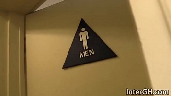 Interracial glory hole blowjob with curly haired ebony mia austin