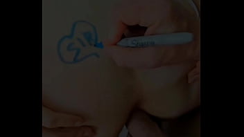 Possession something owned occupied or controlled princessplaytm #princess #bodywriting #anal