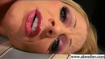 Lonely girl ashley start masturbating with crazy things mov 02