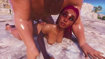 Young babe in latex penetrated at waterfall 3d porn thedarkvoidstaff