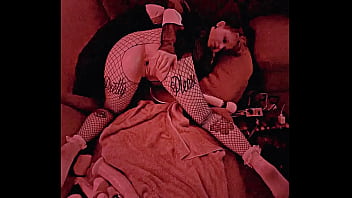 Wifey warming up her holes teaser